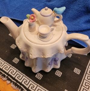 Vintage 1985 Telafora Ceramic Teapot